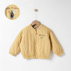 Mini Fashion - Cotton Winter Coat with Embroidery