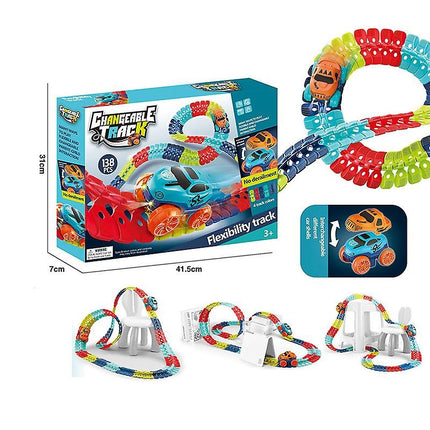 Car Adventure | Develop creativity - Flexible race track