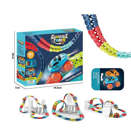 Car Adventure | Develop creativity - Flexible race track