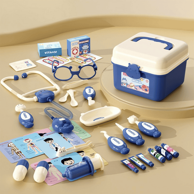 Hippo Doctors Set - Mini Doctors in Action - Legetøjslægesæt