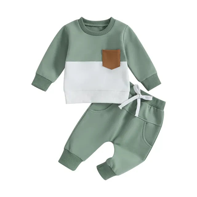 Mini Fashion - Toddler Tracksuit Cotton