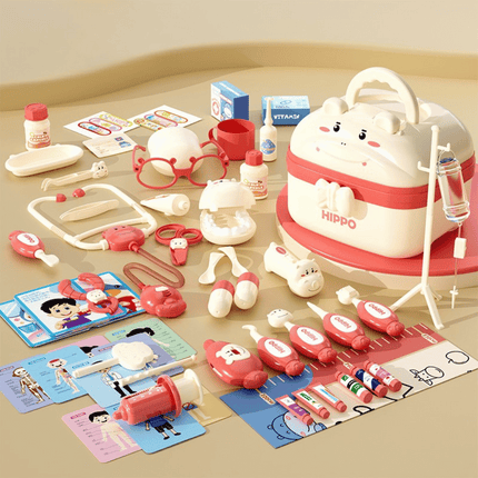 Hippo Doctors Set - Mini Doctors in Action - Legetøjslægesæt