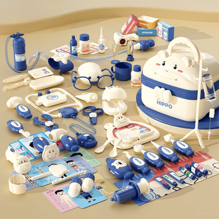 Hippo Doctors Set - Mini Doctors in Action - Legetøjslægesæt