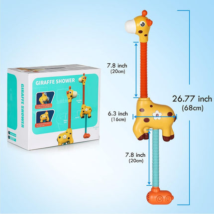 Bath Giraffe - Giraffe splash fun - Bath sprayer shower head