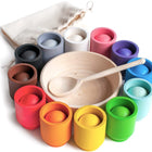 Woodn - Match the colors - Sorting game