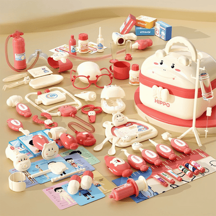 Hippo Doctors Set - Mini Doctors in Action - Legetøjslægesæt
