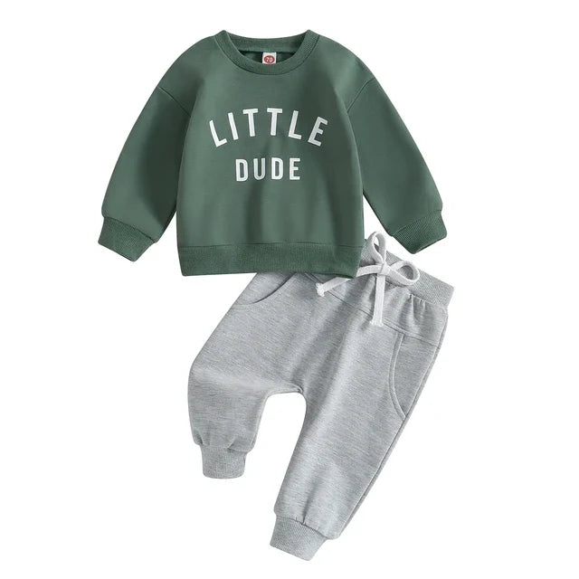 Mini Fashion - Cool 'Little Dude' bomuldssæt