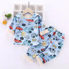 Mini Fashion - Cartoon Fleece pyjamas for børn