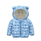 Mini Fashion - Polyester winter jacket with hood