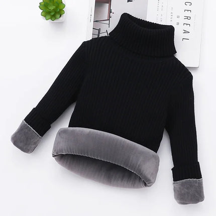 Mini Fashion - Cotton Swab Turtleneck til børn