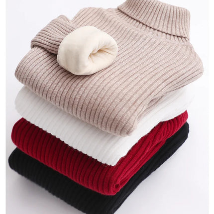 Mini Fashion - Cotton Swab Turtleneck til børn