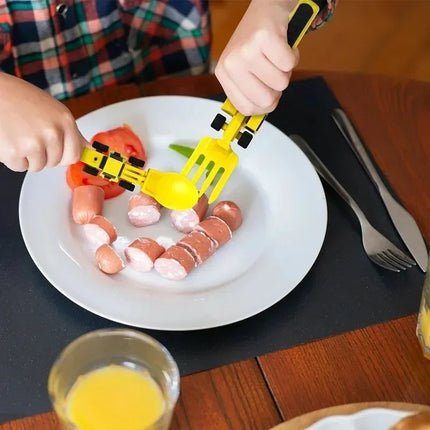 Byggemiddagssæt - Aldrig en kamp ved bordet igen - Kreativt bestiksæt