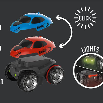 Car Adventure | Develop creativity - Flexible race track