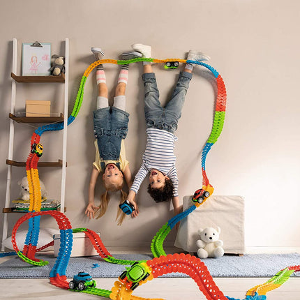 Car Adventure | Develop creativity - Flexible race track