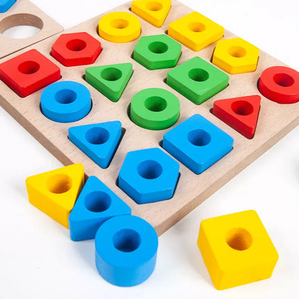 Woodn - Develop hand-eye coordination! - Game of shapes