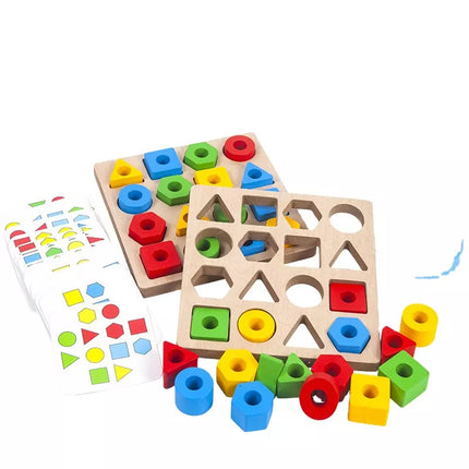 Woodn - Develop hand-eye coordination! - Game of shapes