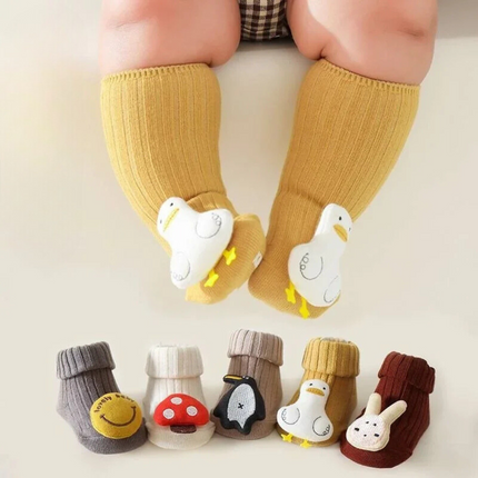 Mini Fashion - Easy to turn over - High/low Non-slip Socks