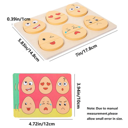 Woodn - Expression Eggs - Det interaktive læringsspil