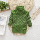 Mini Fashion - Cable sweater with turtleneck