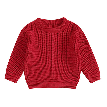 Mini Fashion - Blød og behagelig - Strikket børnetrøje