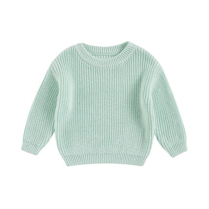 Mini Fashion - Blød og behagelig - Strikket børnetrøje