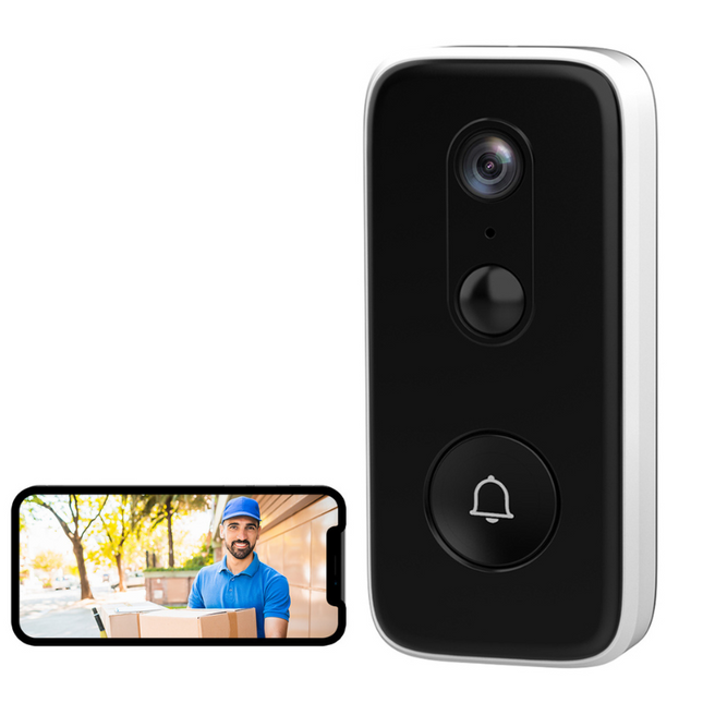 SmartRing Doorbell - Trådløst 3MP udendørskamera