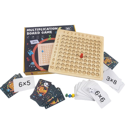 Woodn - Lær matematiktabeller nemt! - Pædagogisk matematik spil