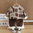 Mini Fashion - Warm & Stylish - 2-Piece Fleece Set
