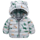 Mini Fashion - Polyester winter jacket with hood