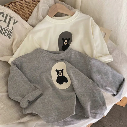Mini Fashion - Bear Print - Sweater