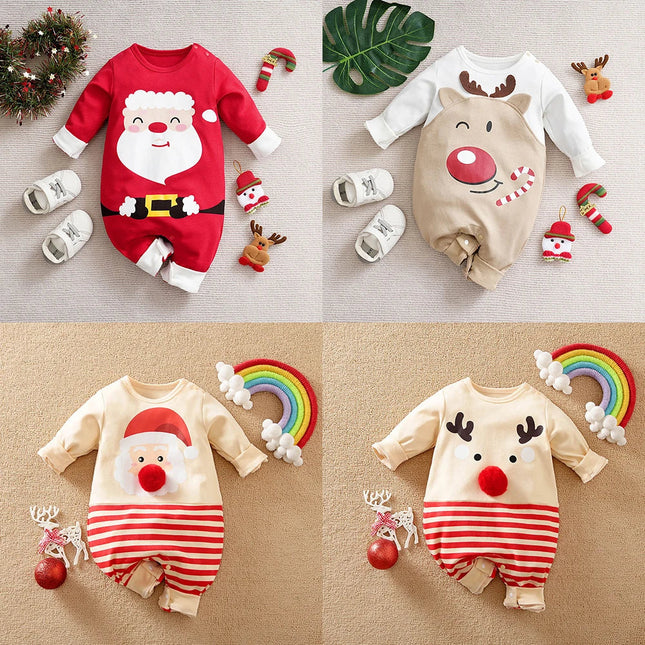 Mini Fashion - Blødt Materiale - Baby Julekostume