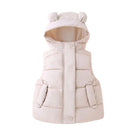 Mini Fashion - Warm & Trendy - Bodywarmer With Hood