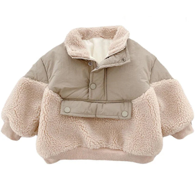 Mini Fashion - Super Warm - Fleece Lambswool Coat