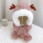 Mini Fashion - Warm & Cozy - Hat & Scarf In 1