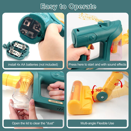 Cleantime - Small Dust Catchers - Toy vacuum cleaner