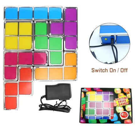 Tetris Night Light - Oplys din kreativitet - Tetris Lampe