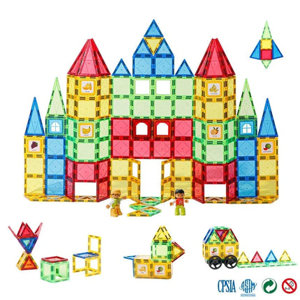 Magnet Toys - Develop Creativity - Magnetic Tiles