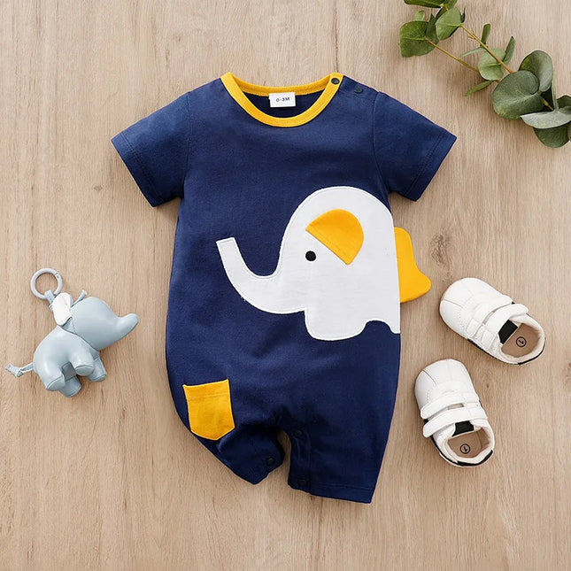 Mini Fashion - Komfort til hver nat - Pyjamas Bodysuit korte ærmer