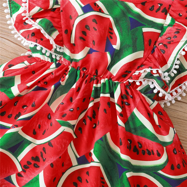 Mini Fashion - Watermelon Design - Girls Dress