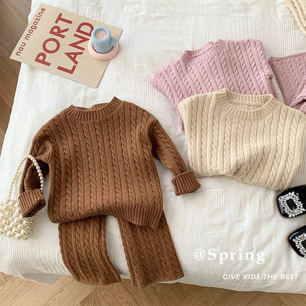 Mini Fashion - Stylish & Trendy for children - Knitted Sweater & Pants
