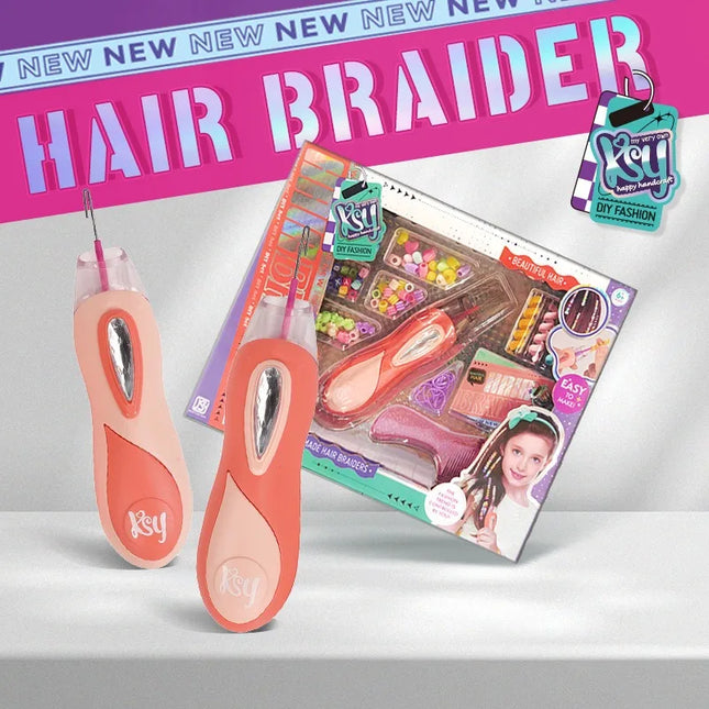 Magic Braid Machine - DIY Braiding Fun - Hårflettemaskine