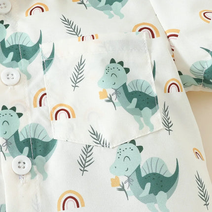 Mini Fashion - Dino Print - Sommertøjssæt