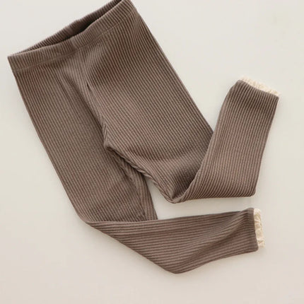 Mini Fashion - Blød og behagelig - Ribbet legging
