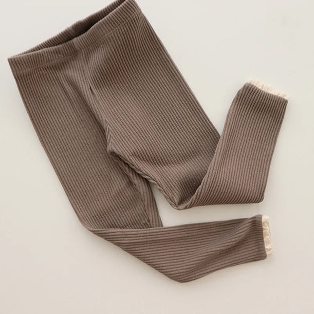 Mini Fashion - Blød og behagelig - Ribbet legging