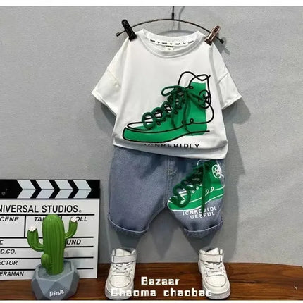 Mini Fashion - Velegnet til sommer - Sommersæt til drenge