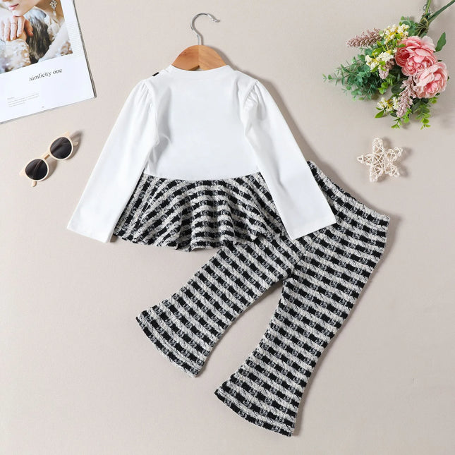 Mini Fashion - Trendy Design - 2-Piece Flared Set