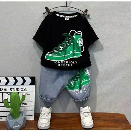 Mini Fashion - Velegnet til sommer - Sommersæt til drenge