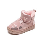 Mini Fashion - Waterproof Design - Children's Snow Boots Fashion Print