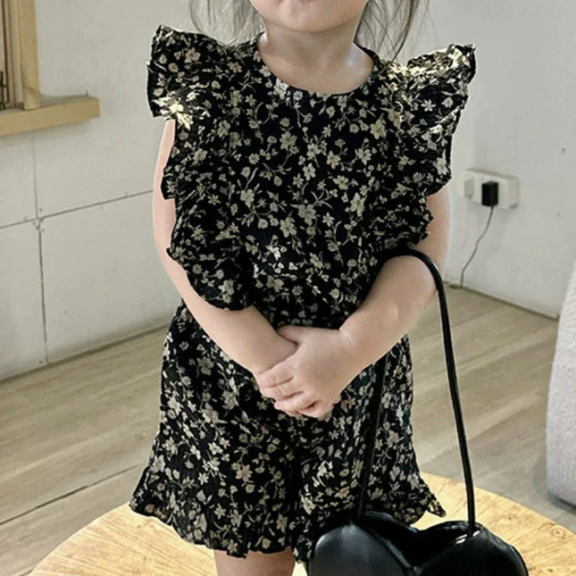 Mini Fashion - Flower Happiness - Børne kjole