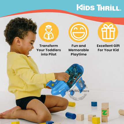 Pilot Pals Plane - Perfekt Copilot - Legetøjsfly